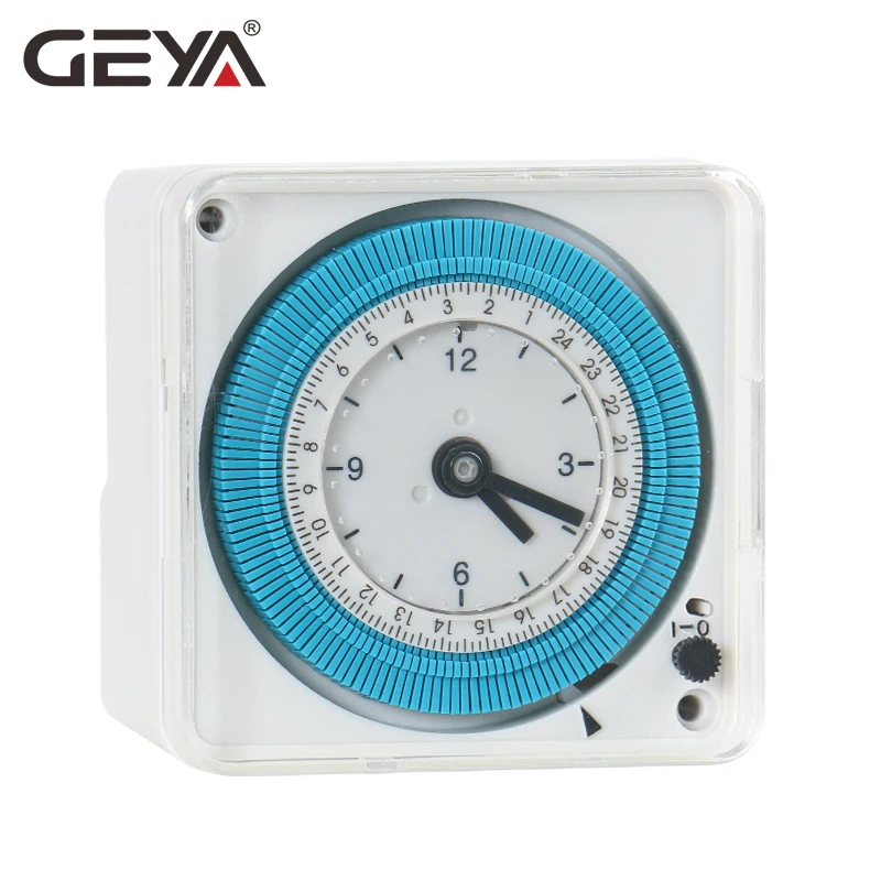 Free Shipping GEYA TB50 24Hour Mechanical Automatic Timer Switch 16A