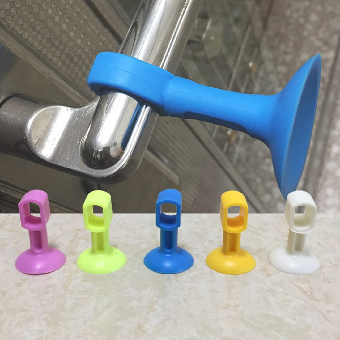 

2pcs Anti-Collision Silicone Door Stopper Silencer Crash Pad Wall Protectors