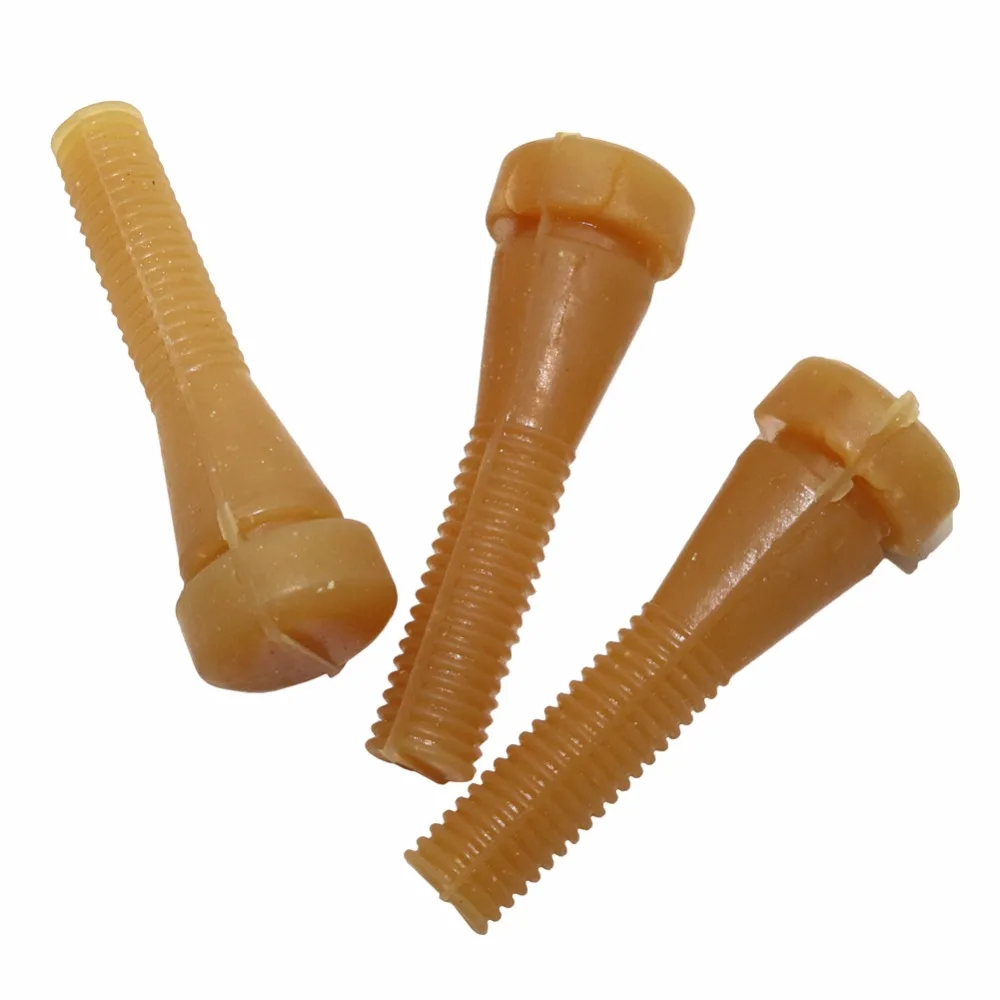 Chicken Hair Plucker 50 Pcs Poultry Rubber Rod Pigeon Quail Length 6.2cm Rubber Plucking Fingers Removal Machine Glue Stick Plucker