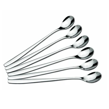 

6 x yoghurt longdrinkloeffel