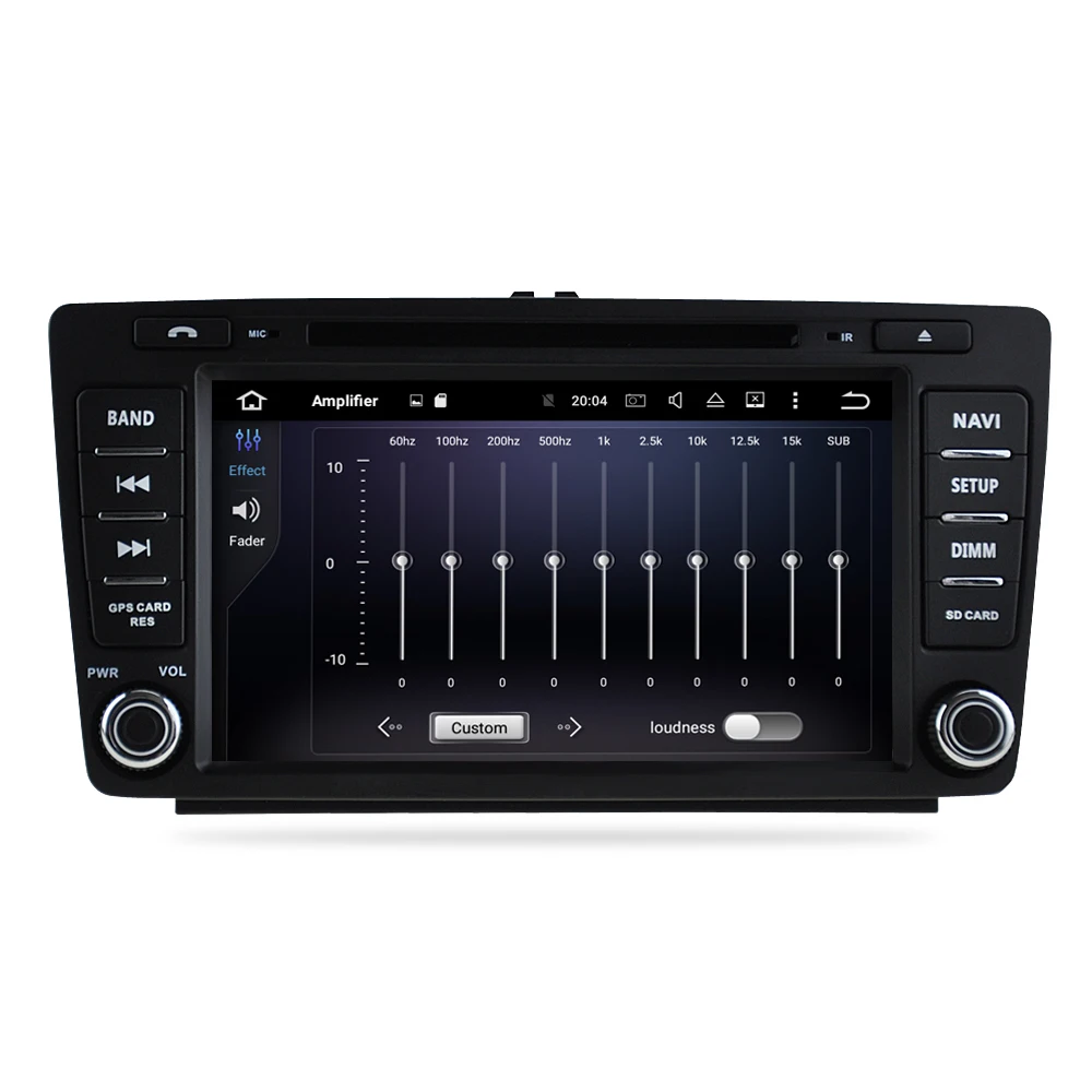 Top Android 9.0 Car DVD Stereo Player GPS Multimedia For Skoda Octavia 2 Octavia A5  Auto Radio RDS GPS Glonass Navigation 2