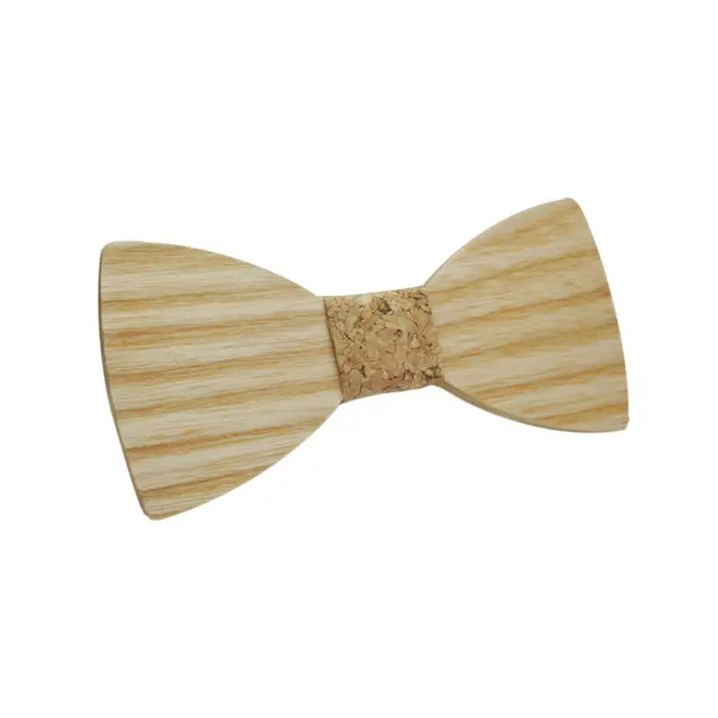 Новое поступление, модный деревянный галстук-бабочка для мальчиков, детские галстуки-бабочка, красивые деревянные Галстуки - Цвет: A20