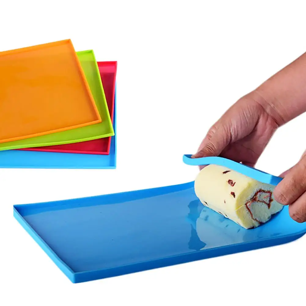

30# Multifunction Silicone Roll Cake Mat Baking Tray Pizza Cookies Anti-stick Rolling Pad Sheet Kitchen Tool Baking Pad