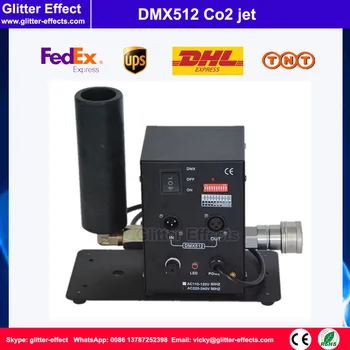 

DMX512 Single pipe DJ Co2 jet disco theater night club bar stage equipment cyro fog machine