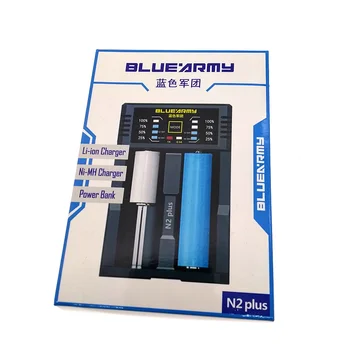 

USB Charger N2 Plus 18650 Battery Charger For 14500 16340 26650 AAA AA Li-ion Rechareable Smart Battery E-cigarette Charger