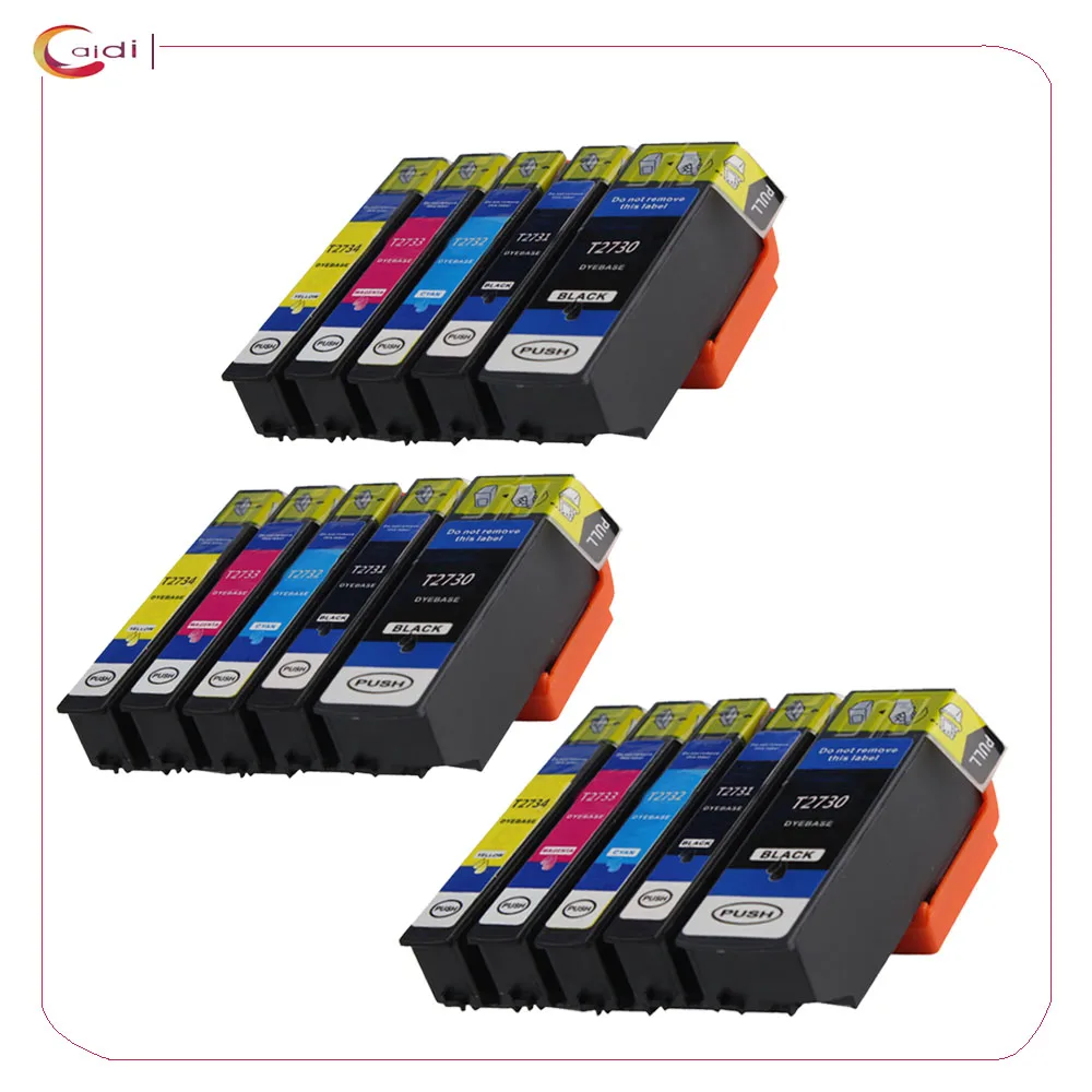 15Pack Compatible T273XL Ink Cartridges for Epson XP 600 700 800 XP 510 610 710 printer T2730