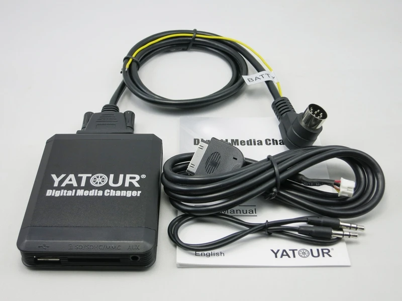 Yatour YTM07 музыкальный цифровой cd-чейнджер USB SD AUX Bluetooth ipod iphone интерфейс для Volvo HU-xxx Радио MP3 интеграционный комплект