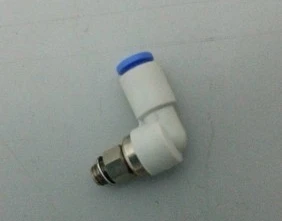 

JAPAN Type Pneumatic KSL06-M6 6mm OD(outer diameter) Tube M6 X 1.0 screw thread ELBOW Connector series KS NEW