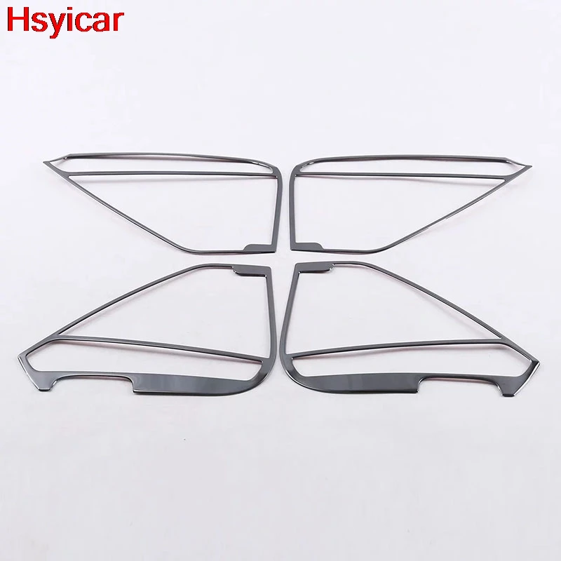 

Hsyicar For Volkswagen Tiguan MK2 2017 2018 2019 Audio Speaker Door Loudspeaker Cover Trim Interior Accessories Stainless Steel