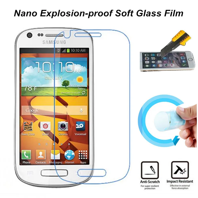 Ultra Clear Nano Explosion-proof Soft Glass Screen Protector Film for Samsung Galaxy Prevail II | Мобильные телефоны и