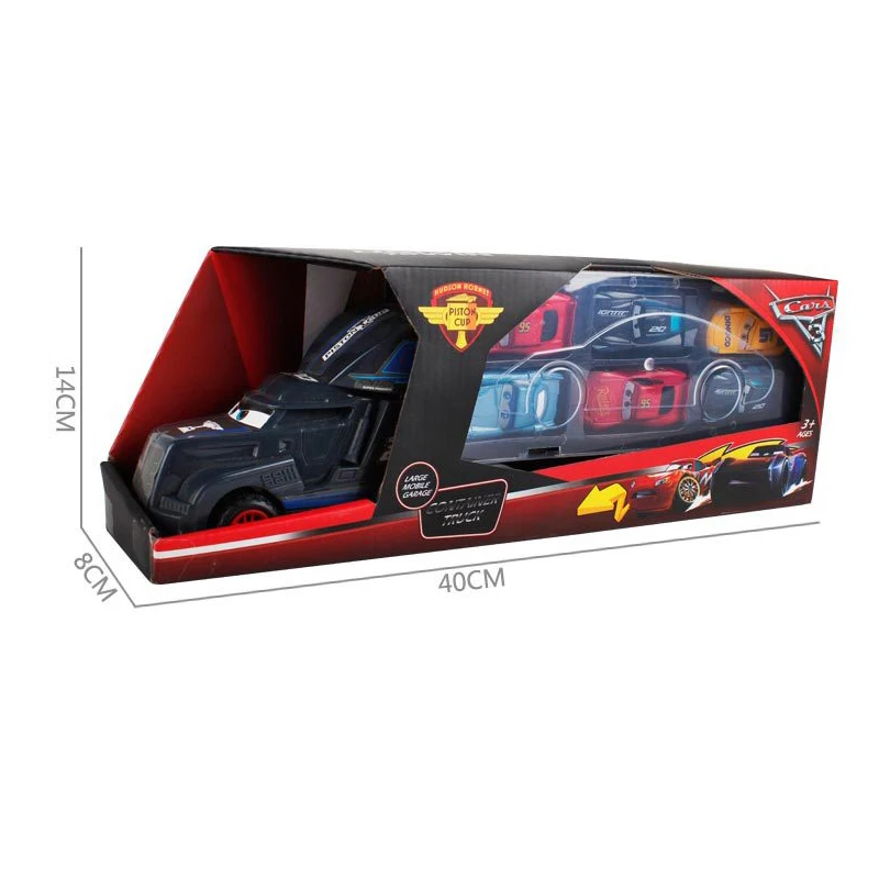 Disney Pixar Cars 3 Lightning McQueen Jackson Storm Cruz Mater Mack Uncle Truck 1:55 литая металлическая Автомобильная
