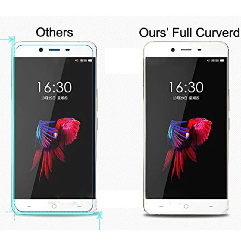 ARYIKUM HD полное покрытие закаленное стекло для Huawei GR3 2017 5 2 &quotЗащита экрана черная