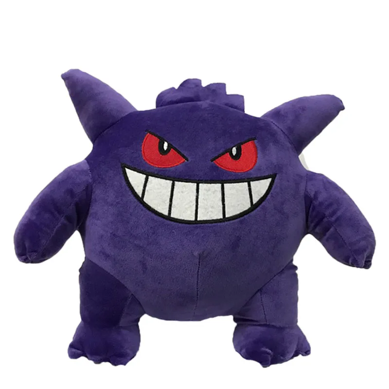 Горячая 35 см Плюшевые игрушки Gengar игрушечные лошадки фигурку Мягкая кукла Аниме Дети подарок для мальчиков высокое качество