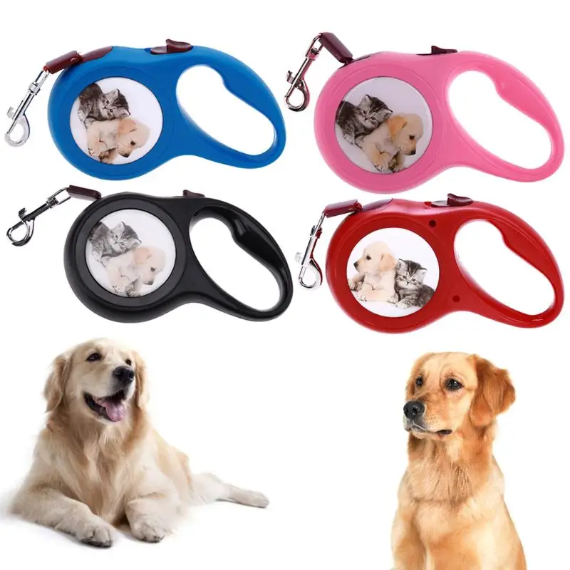 

3M/5M Retractable Dog Leashes Automatic Traction Vest Strap for Small Dog Pet Walking Leashes Animals Pet Dog Products