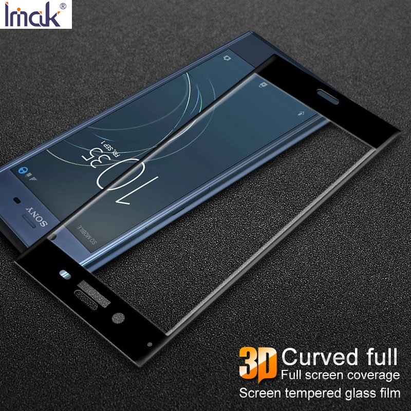 

IMAK For Sony Xperia XZ1 3D Curved Surface Full Screen Coverage Tempered Glass Screen Protector For Sony Xperia XZ1 5.2''
