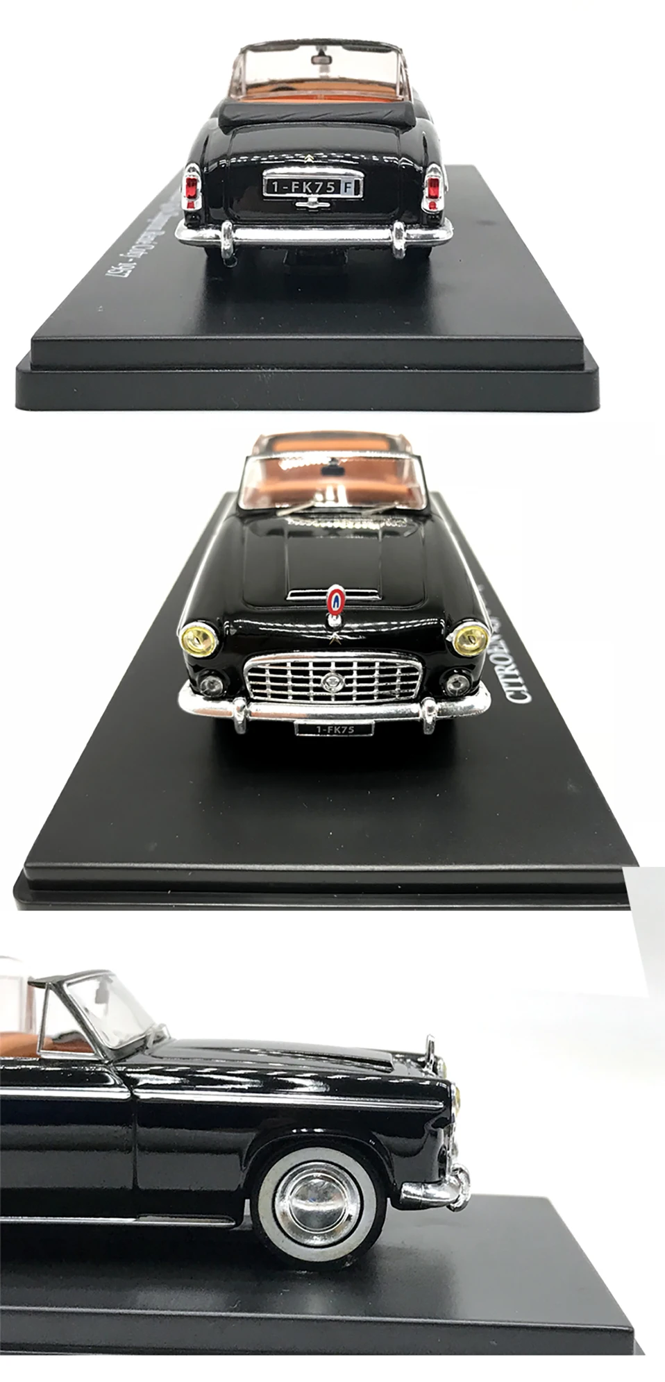 Diecast 143 norev model cars CITROEN 156 CHAPRON RENE COTY-1957 High simulation retro collection gift Metal model toy car (9)
