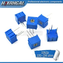 50 stücke 3362 P 101 201 501 102 202 502 103 203 503 104 204 105 Trimpo Trimmer Potentiometer 3362 500R 1 K 2 K 5 K 10 K 20 K 50 K hjxrhgal