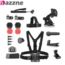 Sport Action Camera Mount Accessory Kit Set For Xiaomi Yi Sony Gopro Hero4 Hero3 Hero3 Hero2