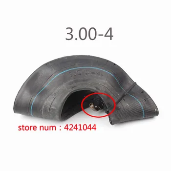 

Free shipping Minimoto Sport Racer tyre inner tube 3.00-4 Super Gas Electric Scooter Smart Balance Bent Valve Scooter tire tube