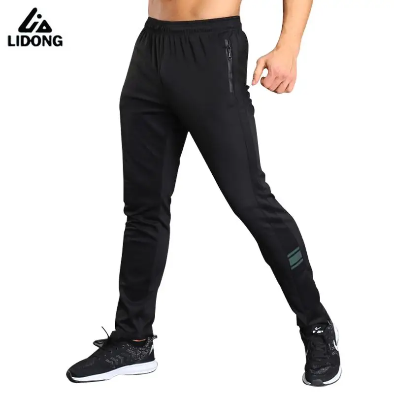 Hot Men Soccer Training Pants Slim Skinny Leg Sports Survetement ...