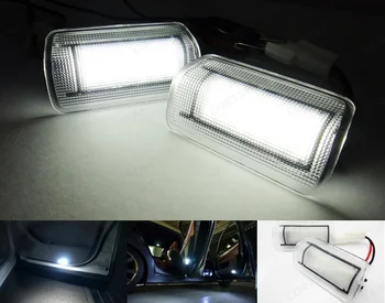 

2Pcs WHITE LED Door Courtesy Light Lamp/LED Courtesy Side Door Light for ES250 ES300H ES350 ES240 ES300 ES330 ES350(2002-2014)
