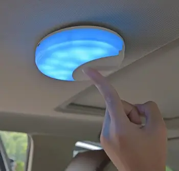 

Car Interior LED Reading Light Roof Light Celling Magnetic Lamp For Tesla Model X Model S Tesla 3 Interior Accessories