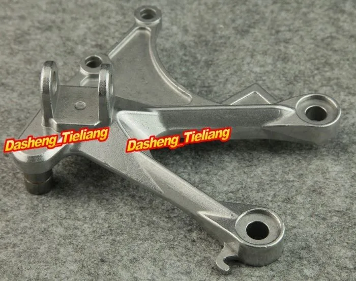 Front Rider Foot Pegs Foot Rest Bracket Kit for KAWASAKI NINJA ZX6R 2005-2008 Driver Pegs Motorcycle Accessory Parts