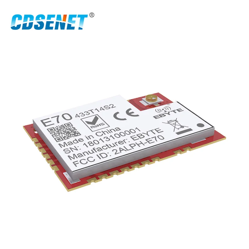 CC1310 433 МГц E70-433T14S2 IOT SMD rf беспроводной модуль UHF UART IOT беспроводной передатчик и приемник 433 МГц RF модуль