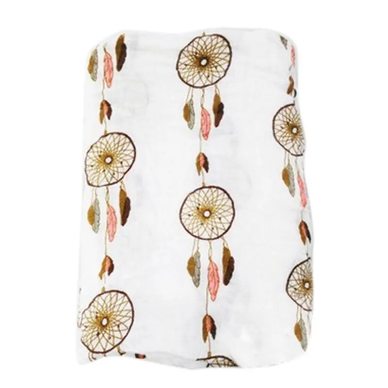

Printed Muslin Baby Blanket Boys Girls Swaddling Newborn Baby Bath Towel Swaddle Blankets Multi Designs Functions Baby Wrap