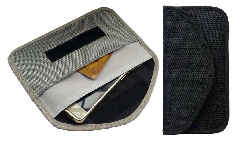 

6.3 inch cellPhone Signal Blocking Bag,Shielding Pouch Wallet radiation protection bag,Anti-degaussing No Signal 1pcs/lot