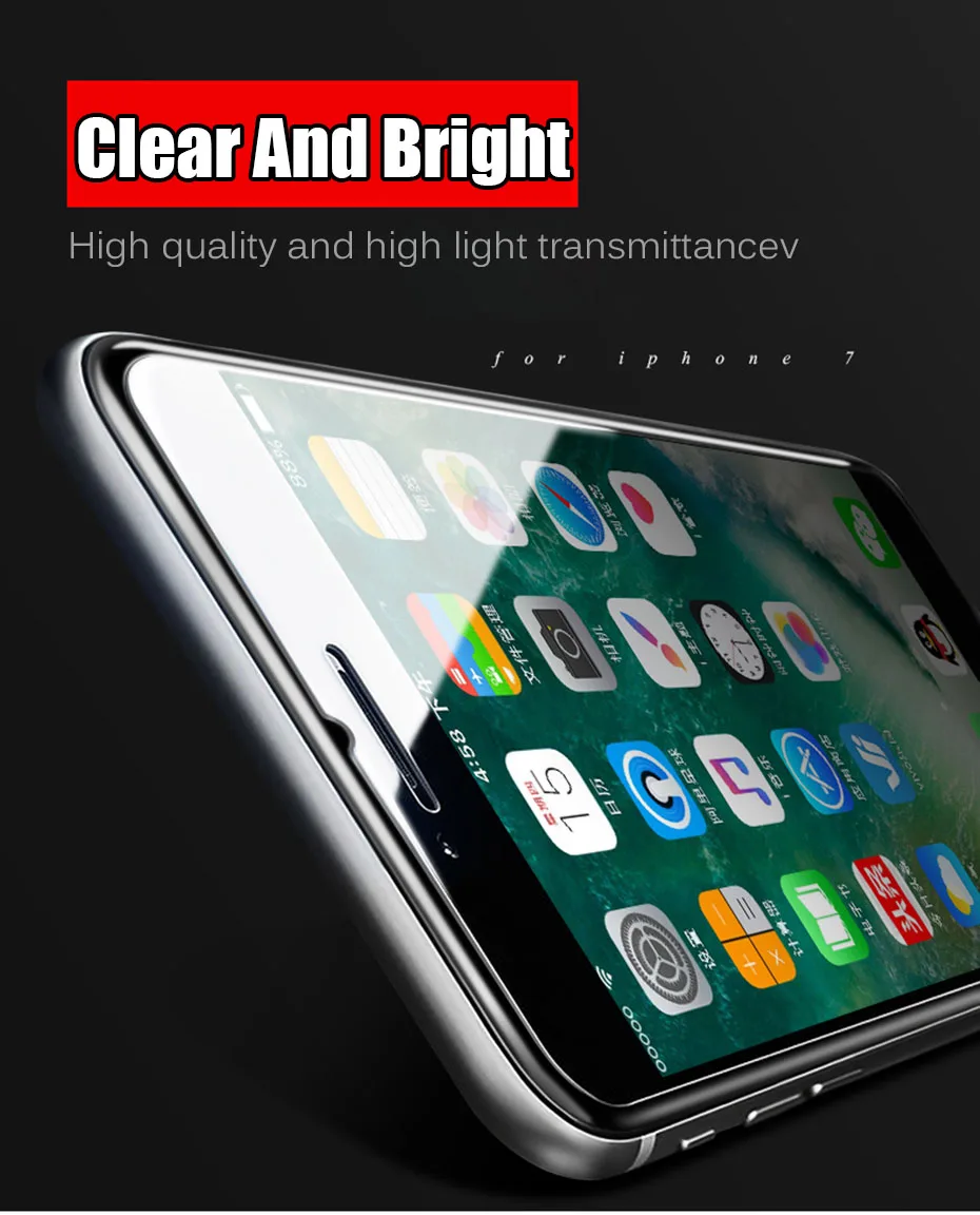 MOUSEMI Tempered Glass For iPhone 5S X 6 7 Screen Protector For iPhone 7 8 6s plus Protective Glass For iPhone 5 se 6 s 4s Glass (1)