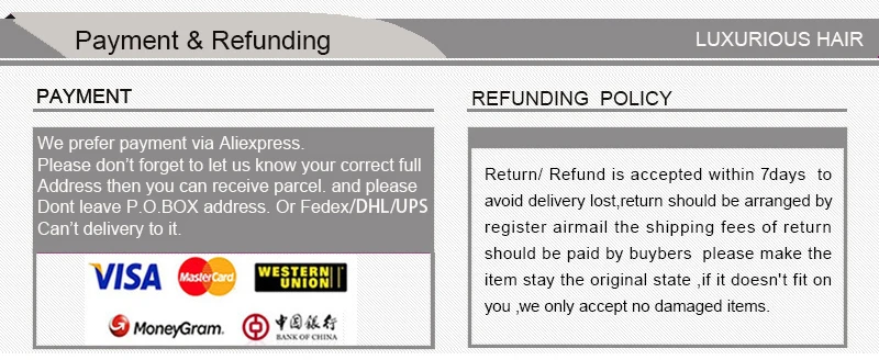12 payment and refunding