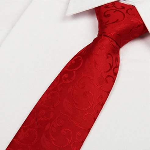 Aliexpress.com: Comprar Hombres lazos de seda roja 8 cm