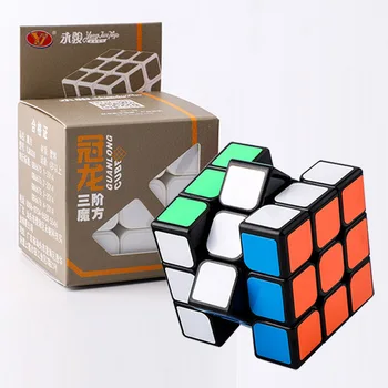 

YongJun Brand Magic Cube YJ8335 Basic 3x3x3 Sticker Speed Cube Gift Educational Toy for Children Professional Cubo Magico MF3SET