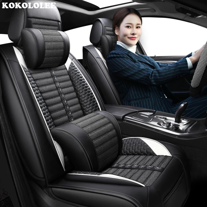 KOKOLOLEE font b Car b font seat covers for Jaguar All Models F PACE XF XFL