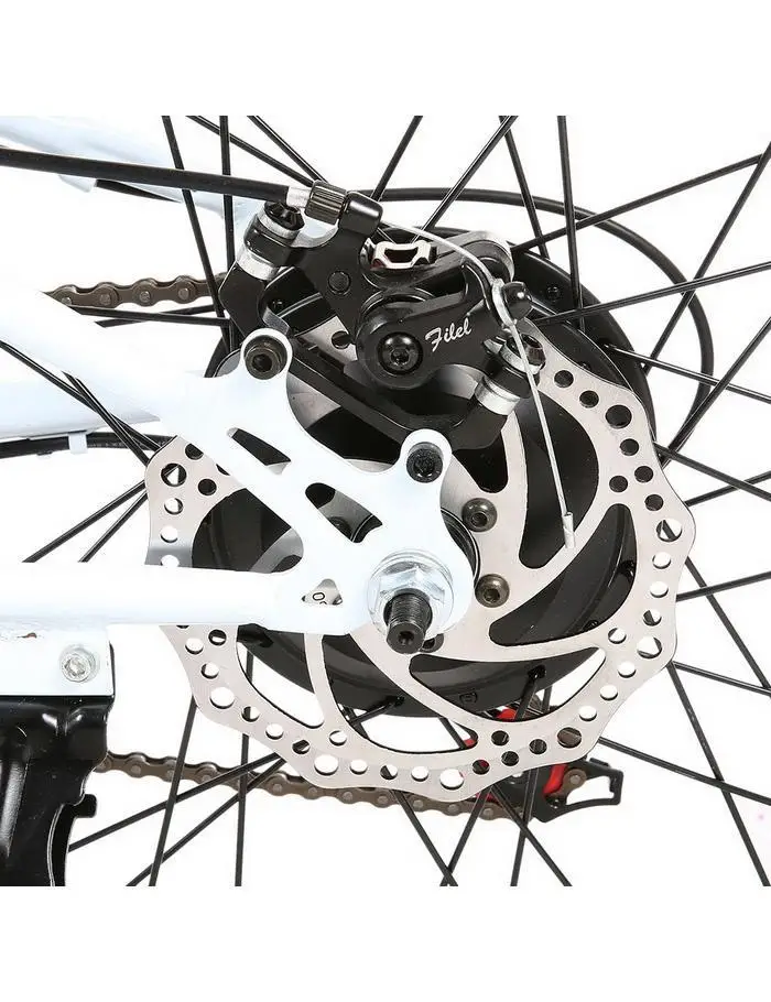 Discount 26 inch Electric Bike Bicycle Mountain Bicicleta Full Suspension Alluminium Folding Frame 21Speed Mechanic Brake Road Bicycle 11