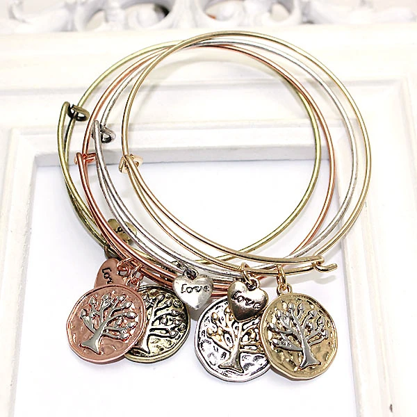 New Arrival Tree Life Bangle pulseras Alex And Ani Expandable /adjustable Bracelets Bangles Charms brazaletes gold|bangle watch|bangle fashionbangle designs in gold - AliExpress