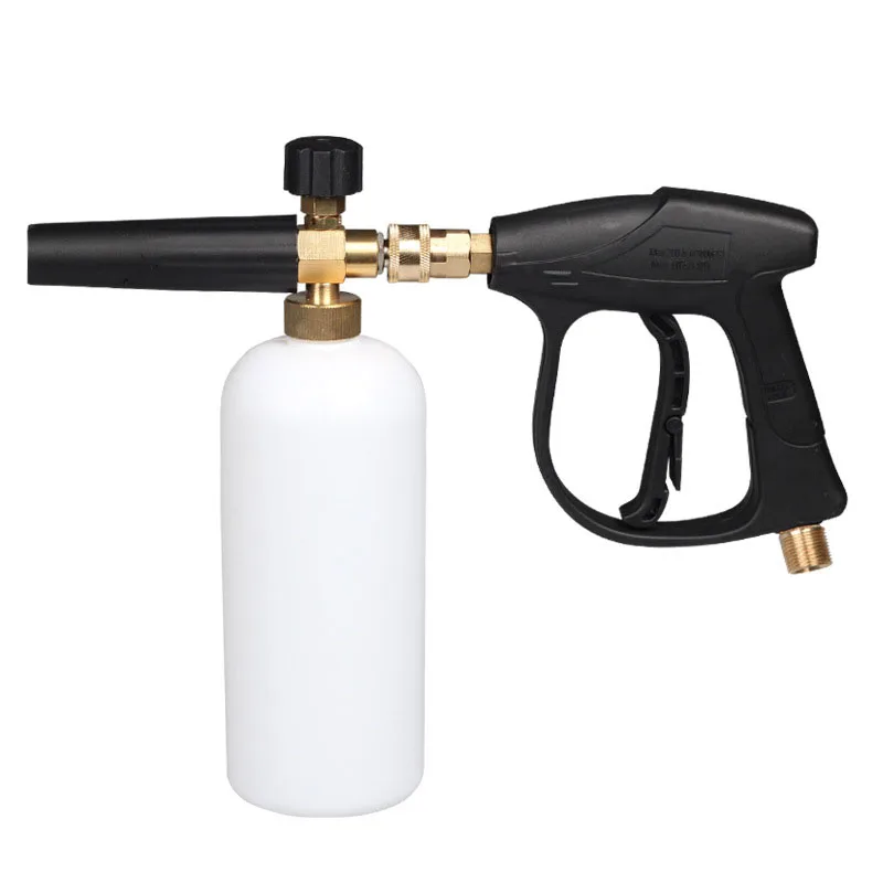 

Car WaCar-Styling Foam Gun Car Pressure Washer Jet Wash 1/4" Quick Release Adjustable Snow Foam Lance Foam Cannon tools