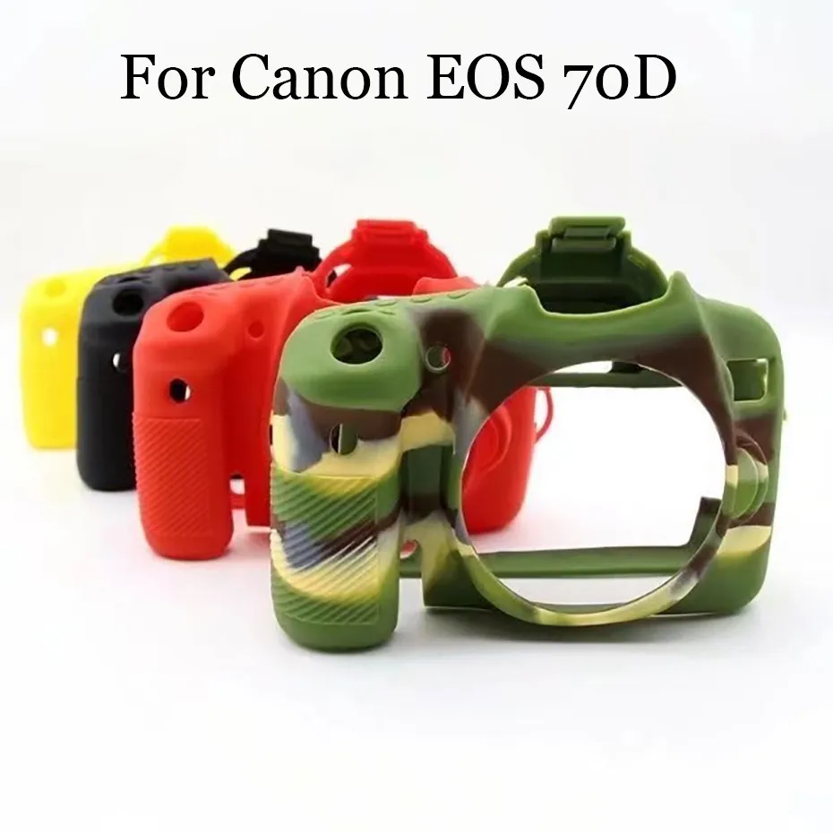 Чехол для Камеры CAENBOO 100D 80D 6D 70D мягкий силиконовый резиновый защитный чехол Canon 5D