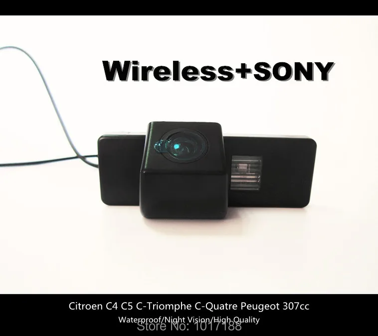 

HD!! WIFI camera Wireless Car Rear View Camera SONY Chip For Citroen C4 C5 C-Triomphe C-Quatre Peugeot 307cc
