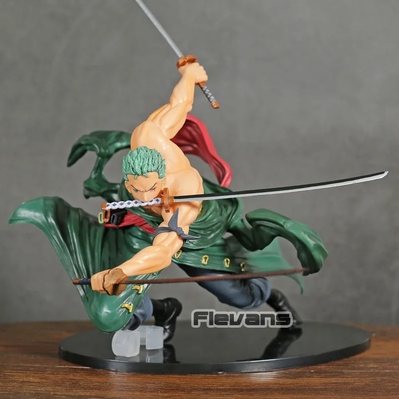 

Portrait of Pirates One Piece Roronoa Zoro Santoryu Battle Ver. Onepiece Figure Toy PVC Collectible Model Figurine