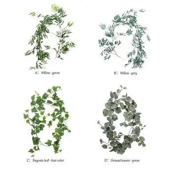 

Wedding Suspended Ceiling Winding Road Lead Decoration Artificial Vine Hotel Flowers Simulation Green Vine