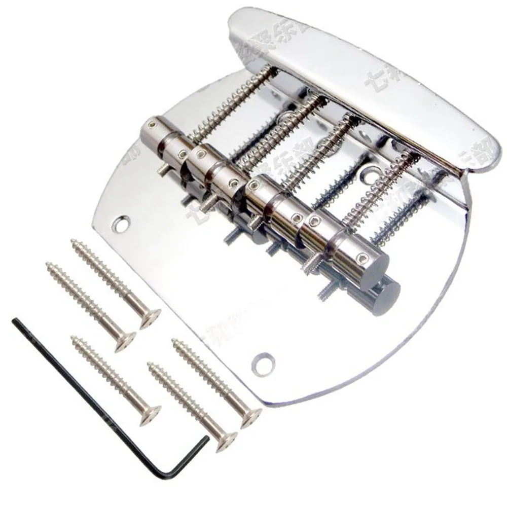 NEW Musicman Style Bass Bridge Replacement 4 string bridge With Screws