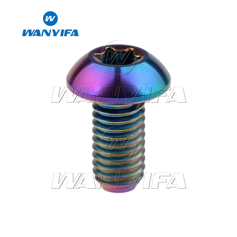 Титановый болт vanifa M5X10mm T25 Torx дисковый тормозной винт для горного