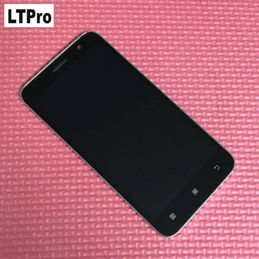 

100% Warranty Original Frame + LCD Display Touch Screen Digitizer Assembly Sensor For Lenovo A8 A806 A808 A808t Phone Parts