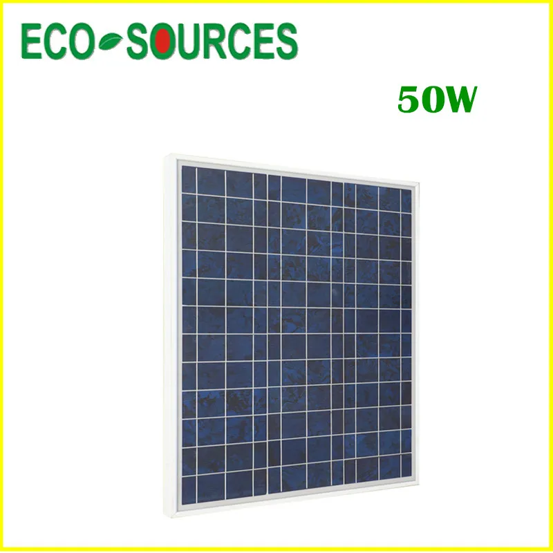 

Eu Stock No Tax No Duty 100W-2PCS 50 W 12 V Solar Panel-50W 12V PV Solar Panel Solar Generators