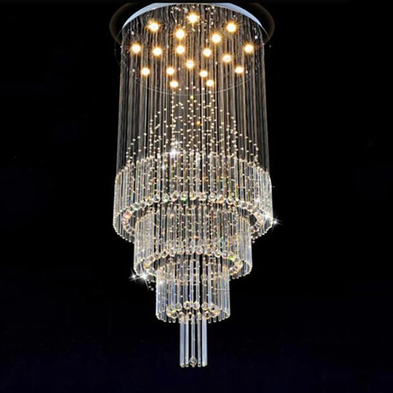 

LED Crystal Hanging Lamps Modern Hanging Lamps Luminaires for Indoor Home Mall Shop with Ac 100 to 240 v