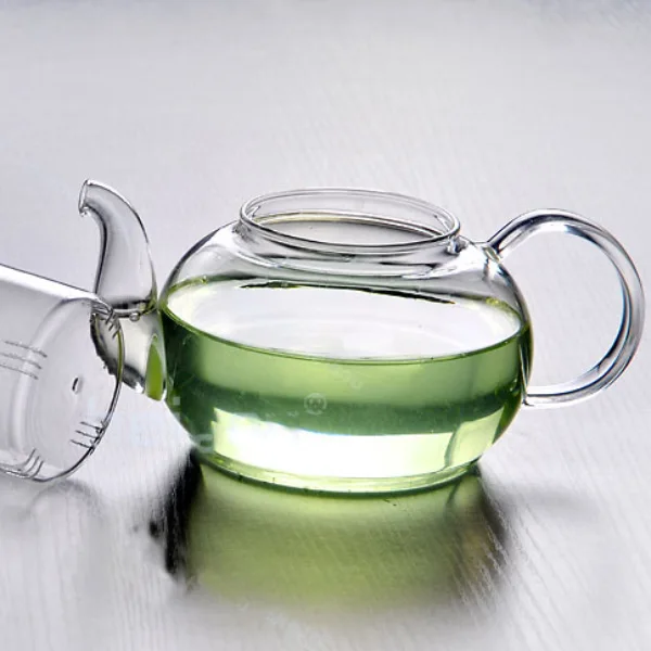 Практичная устойчивая Бутылка Чашка стеклянный чайник с заваркой чайный лист травяной кофе домашний офис 350 мл Прямая