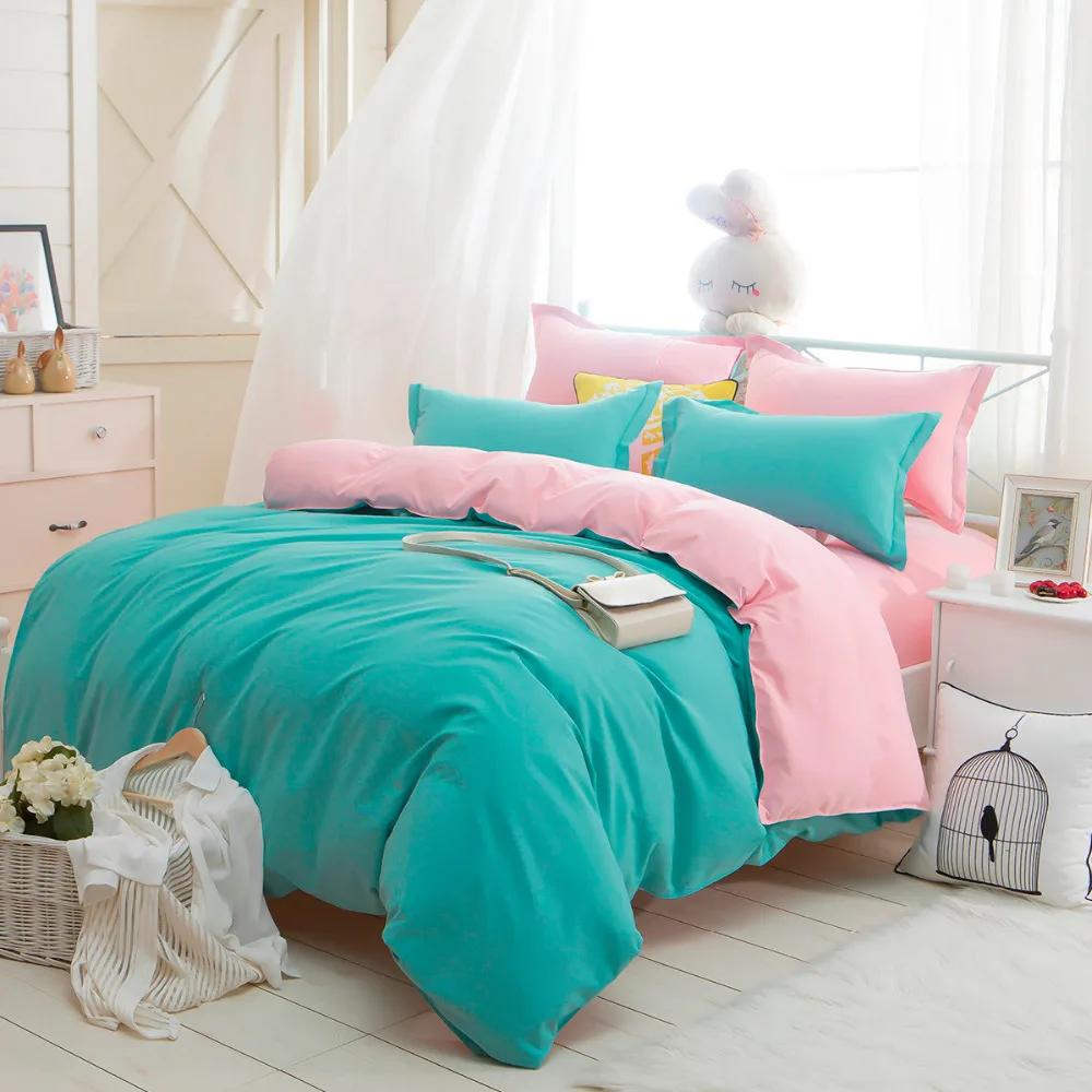

1500 Series Sheet Bedding Set Solid Multiple Colors Single Twin Full Queen Double King