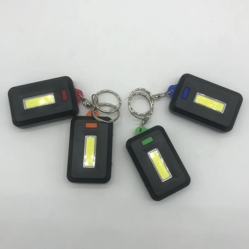 

Mini LED Flashlight Keychain Portable Keyring Light Torch Key Chain 45LM 3 Modes Emergency Camping Lamp Backpack Light